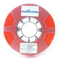 3D PRINTER FILAMENT, PLA, 1.75MM, RED MC002551