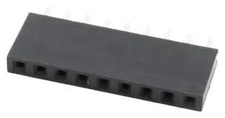 CONNECTOR, RCPT, 9POS, 2.54MM 2212S-09SG-85