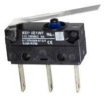 LIMIT SWITCH, PLUNGER, SPDT, 7.5A, 250V XEP4E1W7A326