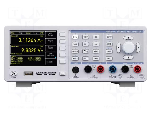Benchtop multimeter; LCD TFT; 5,75 digit; Sampling: 200x/s ROHDE & SCHWARZ HMC8012-G