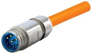 CIRCULAR INSERT, PLUG, 7+PE, CRIMP 7.084.943.121