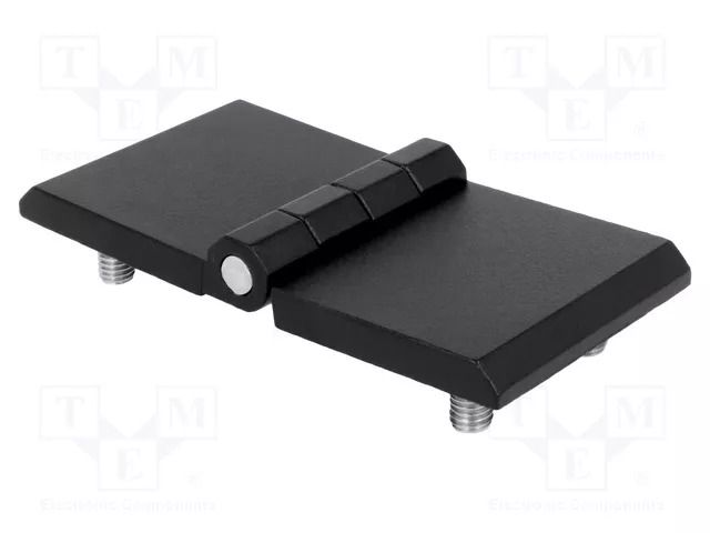 Hinge; Width: 120mm; zinc and aluminium alloy; black; H: 60mm RST ROZTOCZE 3.513.22