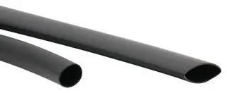HEAT-SHRINK TUBING, 2:1, 25.4MM, BLACK PP002004