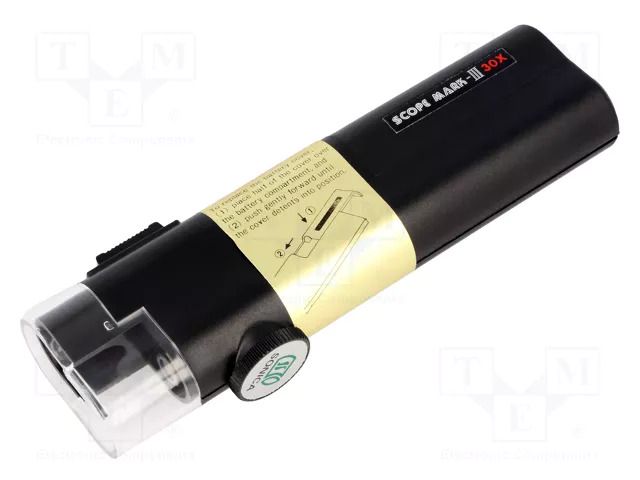 Hand microscope; Mag: x30; plastic IDEAL-TEK IDL-ALCRON