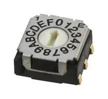 ROTARY CODE SW, 16POS, HEX, 0.1A, 5V SH-7050TA