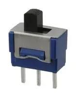SLIDE SWITCH, SPDT, 6A, 125VAC, TH 8SS1012-Z
