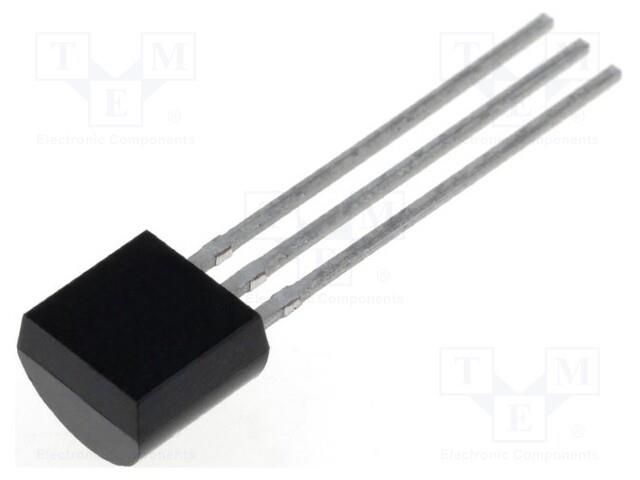 Transistor: P-MOSFET; unipolar; -40V; -250mA; Idm: -0.8A; 1W; TO92 MICROCHIP TECHNOLOGY VP0104N3-G