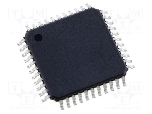 IC: CPLD; SMD; TQFP44; I/O: 32; 5VDC; 111MHz; Number of gates: 1k LATTICE LSI2032E110LTN