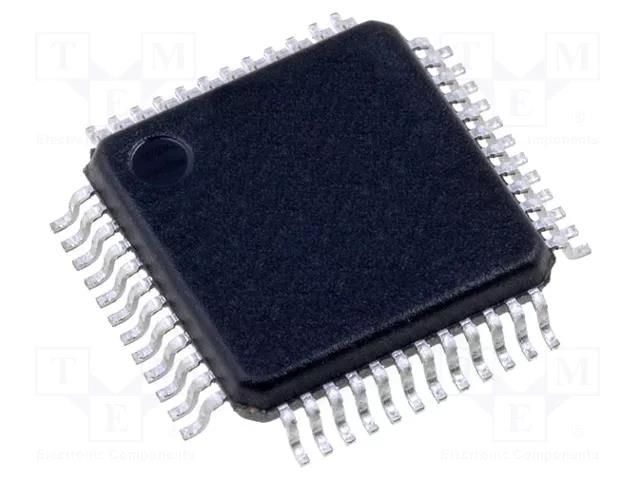 IC: STM8 microcontroller; 24MHz; LQFP48; 3÷5.5VDC; 16bit timers: 3 STMicroelectronics STM8S207C8T6