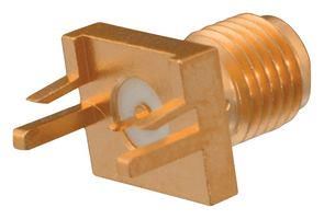 RF COAXIAL, SMA JACK, 50 OHM, PCB 142-1701-851