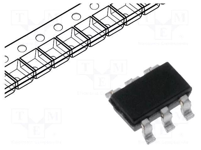 IC: digital; configurable,multiple-function; IN: 3; SMD; SC70-6 ONSEMI NC7SZ58P6X