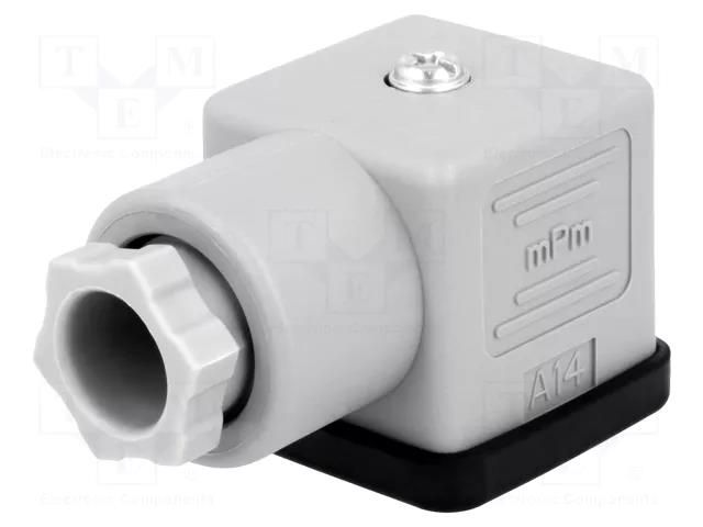 Connector: valve connector; plug; form A; 18mm; female; PIN: 3; 250V MOLEX MX-1210230229