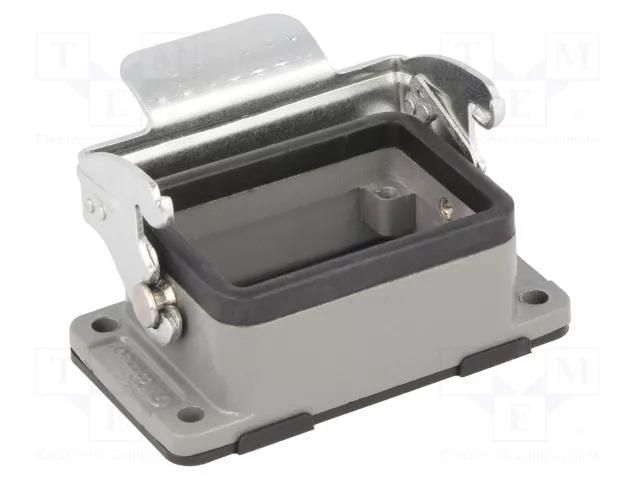 Enclosure: for HDC connectors; size 6B; with latch; straight MOLEX MX-93601-0842