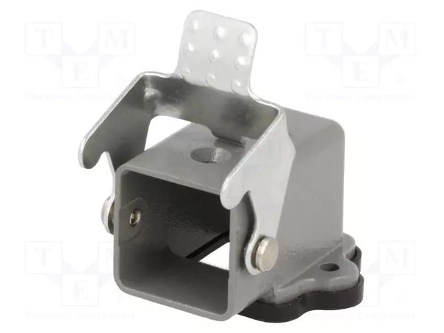 Enclosure for connectors: HDC; size 3A; with latch; angled; metal MOLEX MX-93601-0622