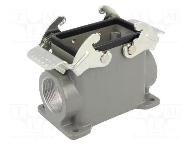 Enclosure for connectors: HDC; size 10B; with double latch; high MOLEX MX-93601-1981