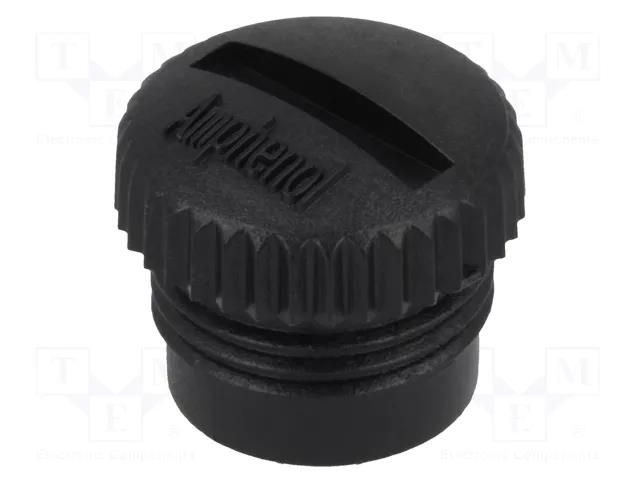 Protection cover; IP67; plastic; female M12 connectors AMPHENOL LTW CAP-WBDFSMA1