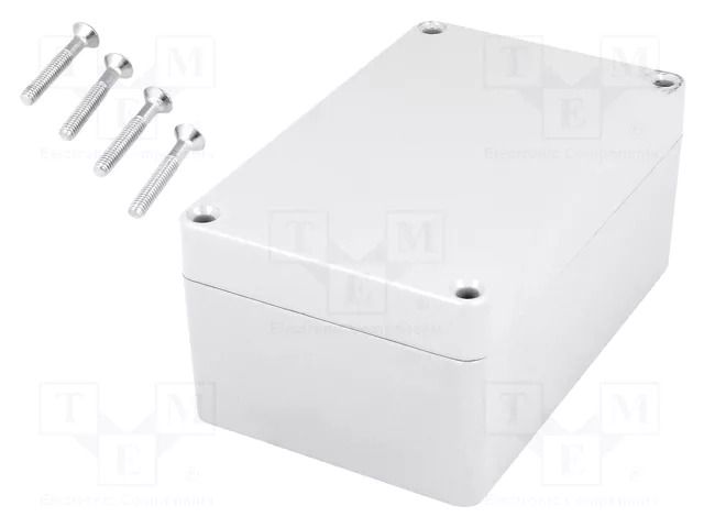 Enclosure: multipurpose; X: 80mm; Y: 125mm; Z: 57mm; aluminium; IP67 GAINTA G108G-IP67