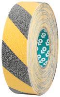 ANTISLIP TAPE, PVC, 18M X 50MM AT2000 BLACK/YELLOW 18M X 50MM