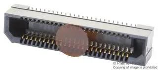 CONNECTOR, STACKING, RCPT, 60POS, 2ROW ER8-60S-0.8SV-5H