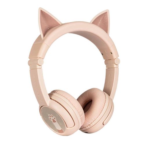 Wireless headphones for kids Buddyphones Play Ears Plus cat (Pink), BuddyPhones BT-BP-PLAYP-EARS-CAT