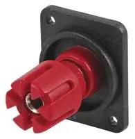 TEST, BINDING POST, RED/BLK, 30A, PANEL CP303011X