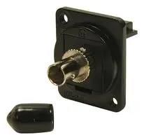 FIBRE OPTIC COUPLER, ST, JACK, BLK METAL CP30218M3B