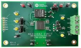 EVAL KIT, ISOLATED CAN TRANSCEIVER MAX14882EVKIT#