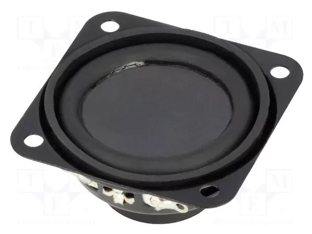 Loudspeaker; miniature,full-range,general purpose; 2W; 8Ω VISATON VS-FRWS-4-ND