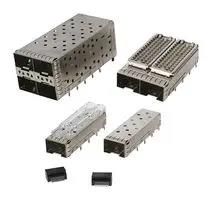 SFP CAGE W/ EMI & LIGTHPIPE, 1X2 SS-79100-007