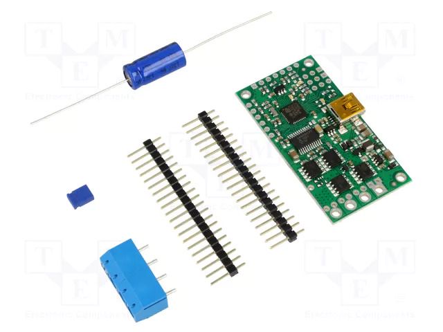 DC-motor driver; 21.77kHz; PWM,RC,TTL,USB; 15A; Uin mot: 5.5÷30V POLOLU POLOLU-1377