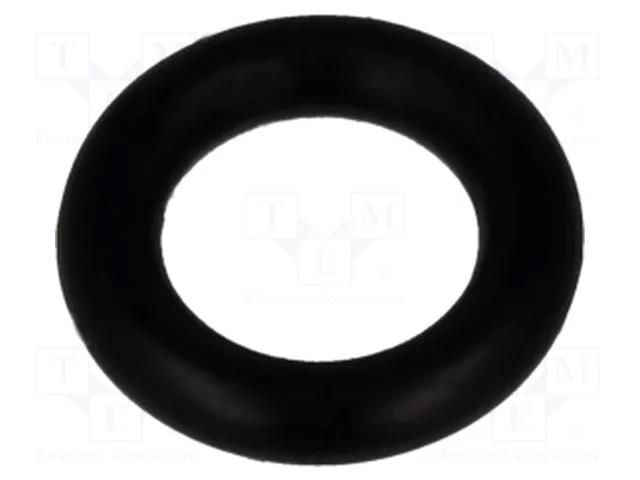 O-ring gasket; NBR caoutchouc; Thk: 1.9mm; Øint: 5.8mm; black FIX&FASTEN FIX-OR-5.8