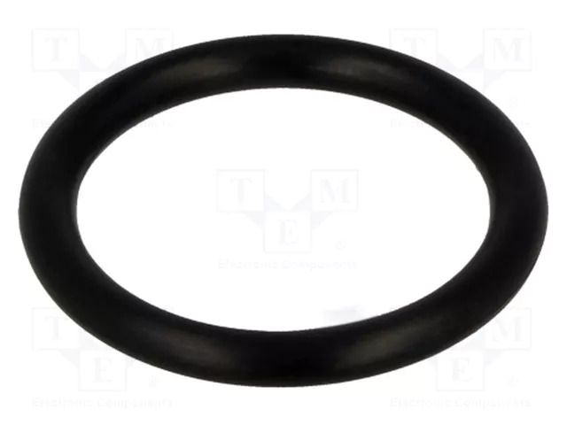 O-ring gasket; NBR caoutchouc; Thk: 3mm; Øint: 21.3mm; black FIX&FASTEN FIX-OR-21.3