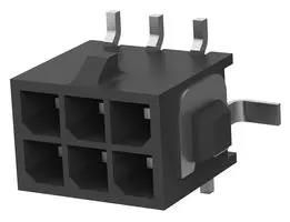 CONNECTOR, HEADER, 6POS, 3MM, PCB 3-794636-6