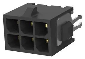 CONNECTOR, HEADER, 6POS, 3MM, PCB 3-794682-6
