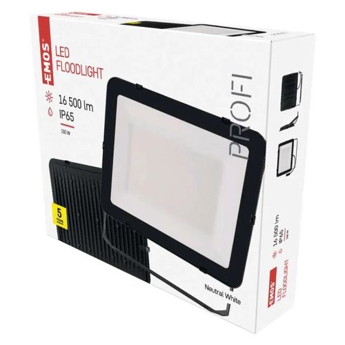 LED Floodlight INOVO, 150W, anthracite, neutral white, EMOS ZS2662 8592920105764