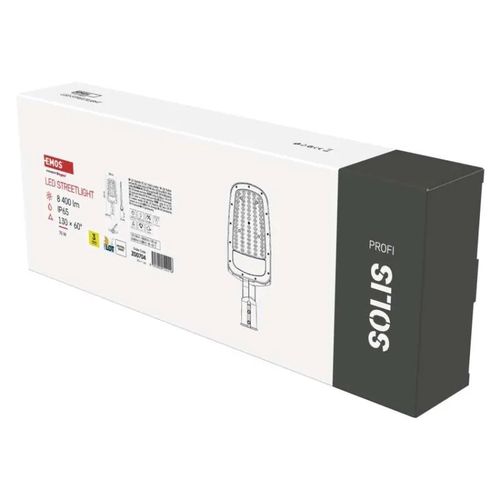 LED public luminaire SOLIS 70W, 8400 lm, neutral white, EMOS ZO0704