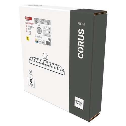 LED Industrial High Bay Light CORUS 225W, EMOS ZU225 8592920122228