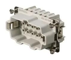 HEAVY DUTY INSERT, PLUG, 10+PE, 20-12AWG HDC HE 10 MC