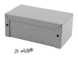 ENCLOSURE, UTILITY BOX, ALUMINIUM, GREY 1411G
