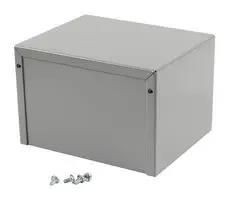 ENCLOSURE, UTILITY BOX, ALUMINIUM, GREY 1411P