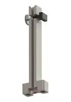 CARD GUIDE, VERTICAL MOUNT, NYLON, PCB VMCG-65-MPBK-K