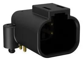 BOARD MOUNT HEADER, RIGHT ANGLE, AT, 4 PIN, SNAP FIT, GOLD PLATE ATF13-4P-BM01.