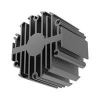 LED HEAT SINK, ALUMINIUM, 46MM X 50MM STRTLED-4650