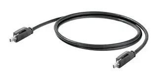 ETHERNET CABLE, SPE JACK-JACK, 2M, BLACK 2725850020.