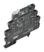 SSR RELAY, SPST, 2A, 3V-33VDC, DIN RAIL 1127170000
