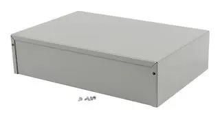 ENCLOSURE, UTILITY BOX, ALUM, GREY 1411V