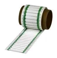 HEAT-SHRINK MARKER, PO, 15MM X 9MM, WHT 0800397