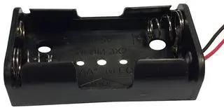BATTERY HOLDER, AA SIZE, PANEL PE000018