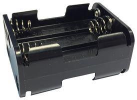 BATTERY HOLDER, AA SIZE, SNAP ON PE000027