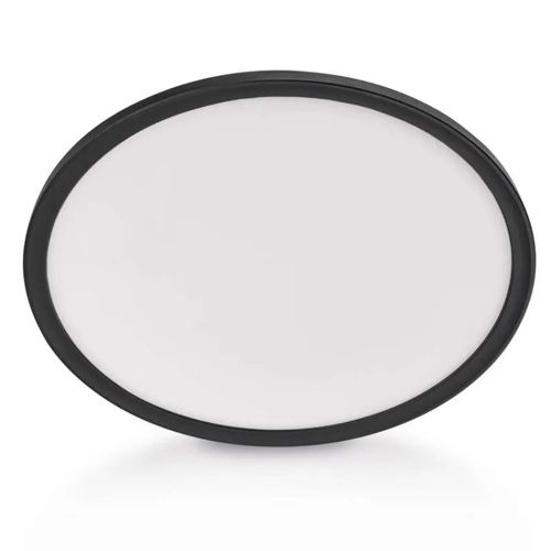 LED luminaire FLORI round, black, 18W, neutral white, EMOS ZM1404 8592920132425